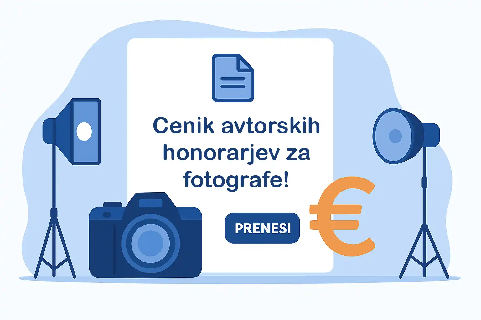 Cenik avtorskih honorarjev za fotografe Društvo profesionalnih fotografov Slovenije